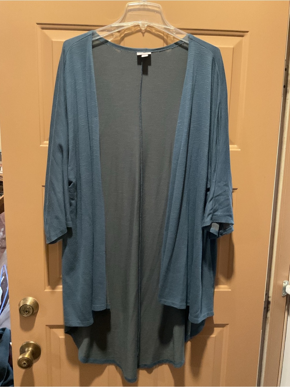 LuLaRoe Slate Blue Open-Front Women's Cardigan